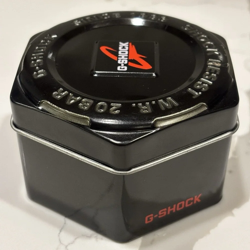 Casio G-Shock Watch GA-110GW-7A White Black Module 5146 Box & Papers - TESTED